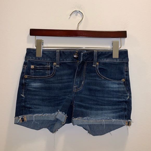 American Eagle Outfitters Pants - American Eagle Shortie Blue Jean shorts size 0